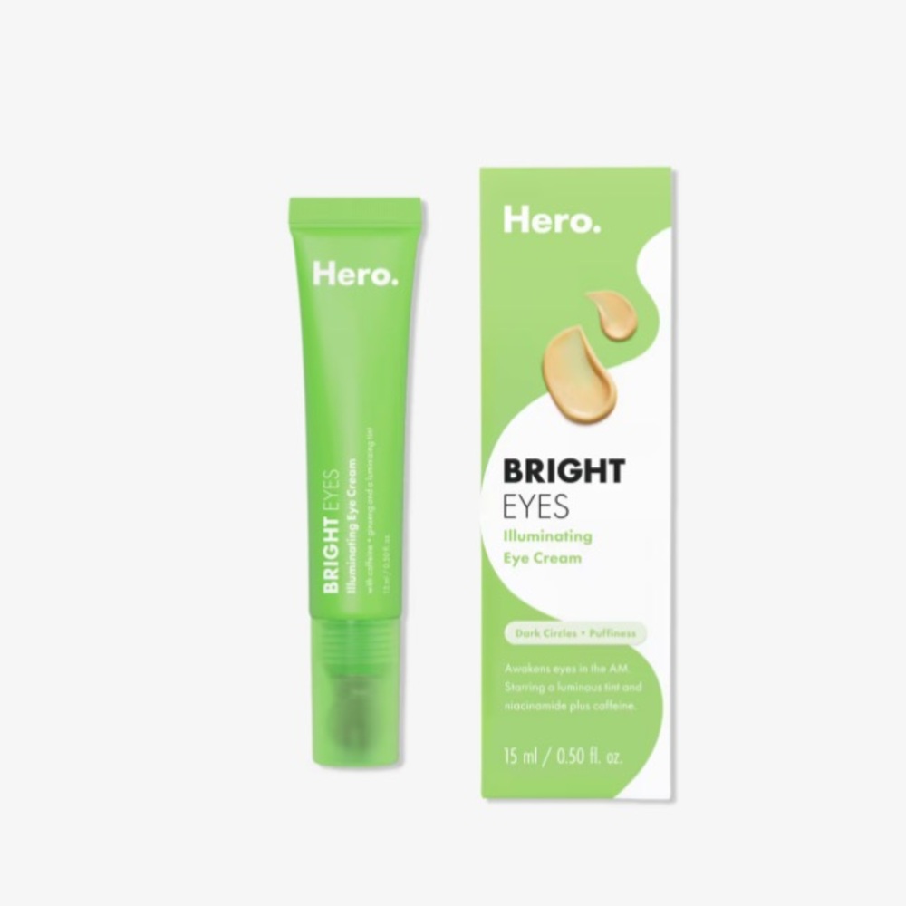 Hero Cosmetics Bright Eyes Illuminating Eye Cream FULL SIZE 0.50oz / 15ml - NIB